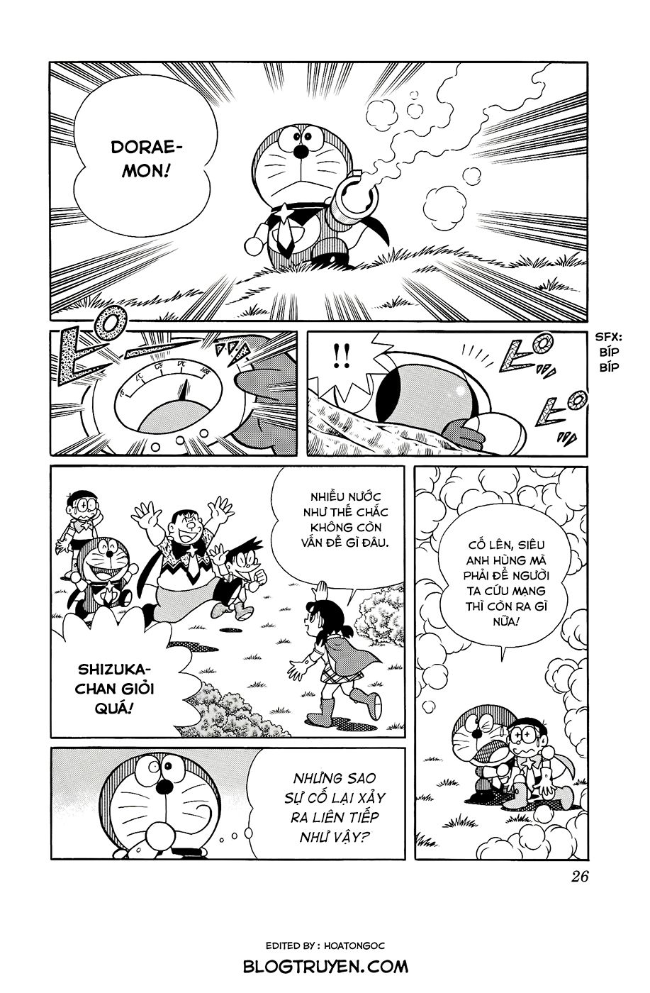 doraemon - nobita và những hiệp sĩ không gian chapter 1 29