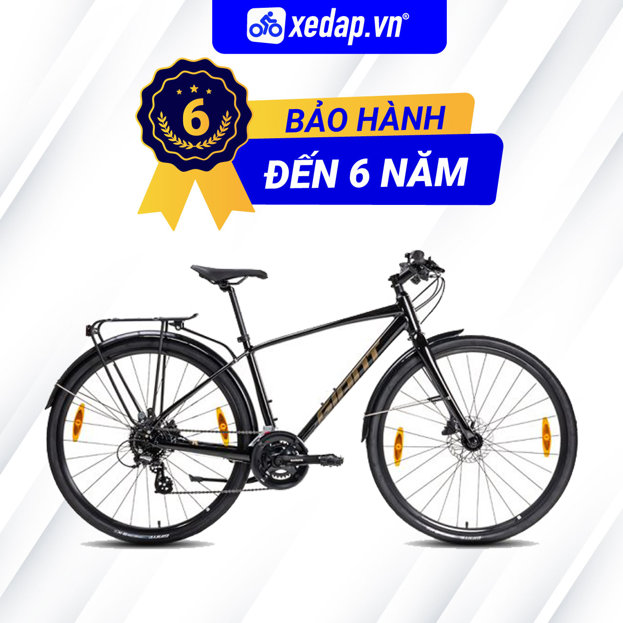 [FREESHIP] Xe Đạp Thể Thao Đường Phố Touring GIANT Escape 2 City Disc – Phanh Đĩa, Bánh 700C – 2024