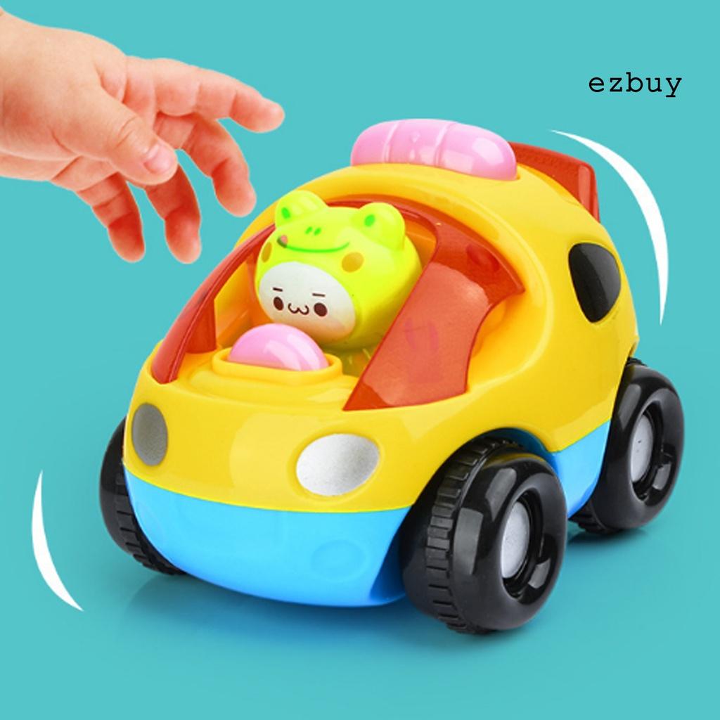 EY-Children Cartoon Baby Car Set Model Drop Resistant Inertial Sliding Vehicle Toy