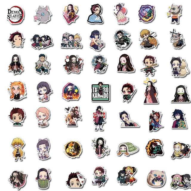 Sticker dán cao cấp DEMON SLAYER Cực COOL ms#120