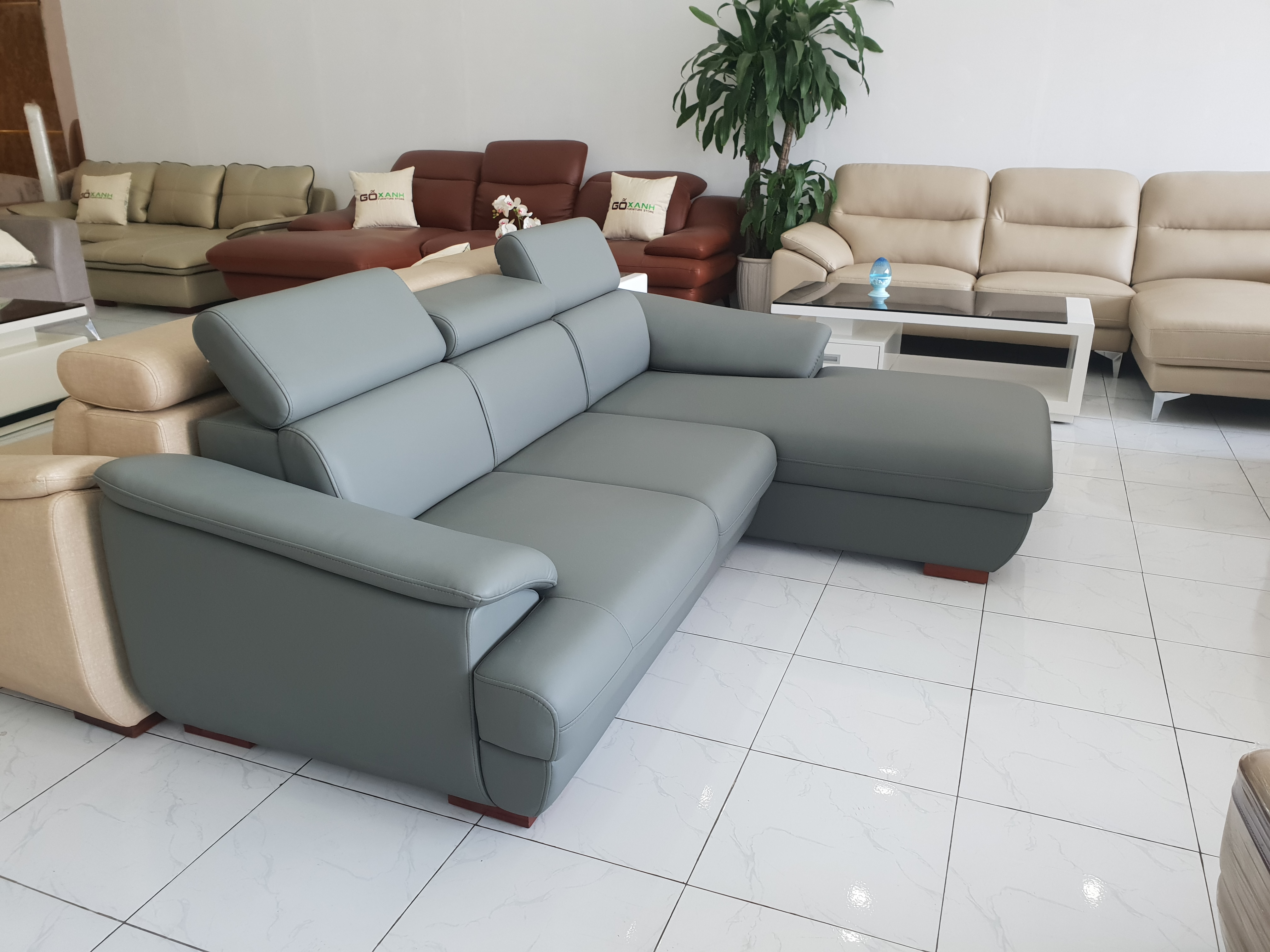 Bộ Salon Phòng Khách Mini Nhỏ Gọn - Ghế Sofa Cao Cấp Hiện Đại