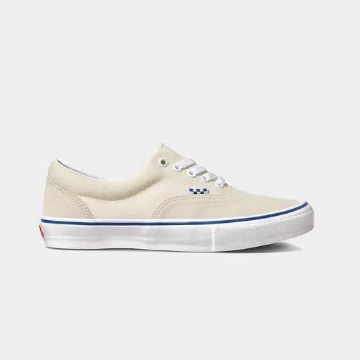 Giày Sneaker màu kem da lộn Unisex thời trang - Vans Era Skate Off White - VN0A5FC9OFW