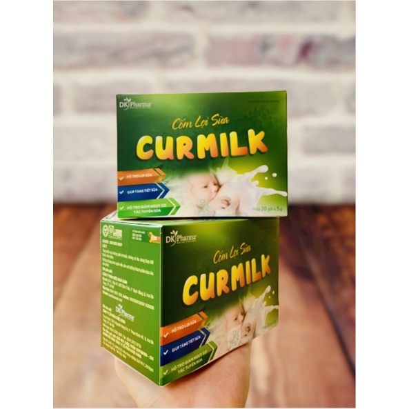 Cốm lợi sữa Curmilk - Sản phẩm của ĐH Dược Hà Nội - Date mới nhất