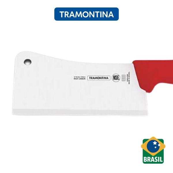 Dao Chặt Xương Cán Đỏ Kháng Khuẩn Tramontina Professional 15cm - TRDA24624/176