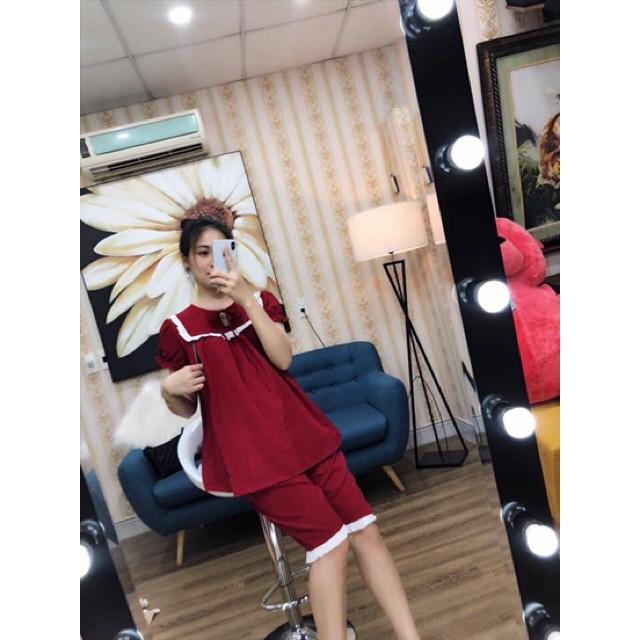 Bộ bầu cao cấp chất đũi Hàn, siêu siêu mátfree size 43~68kgcó chun rút chỉnh quần