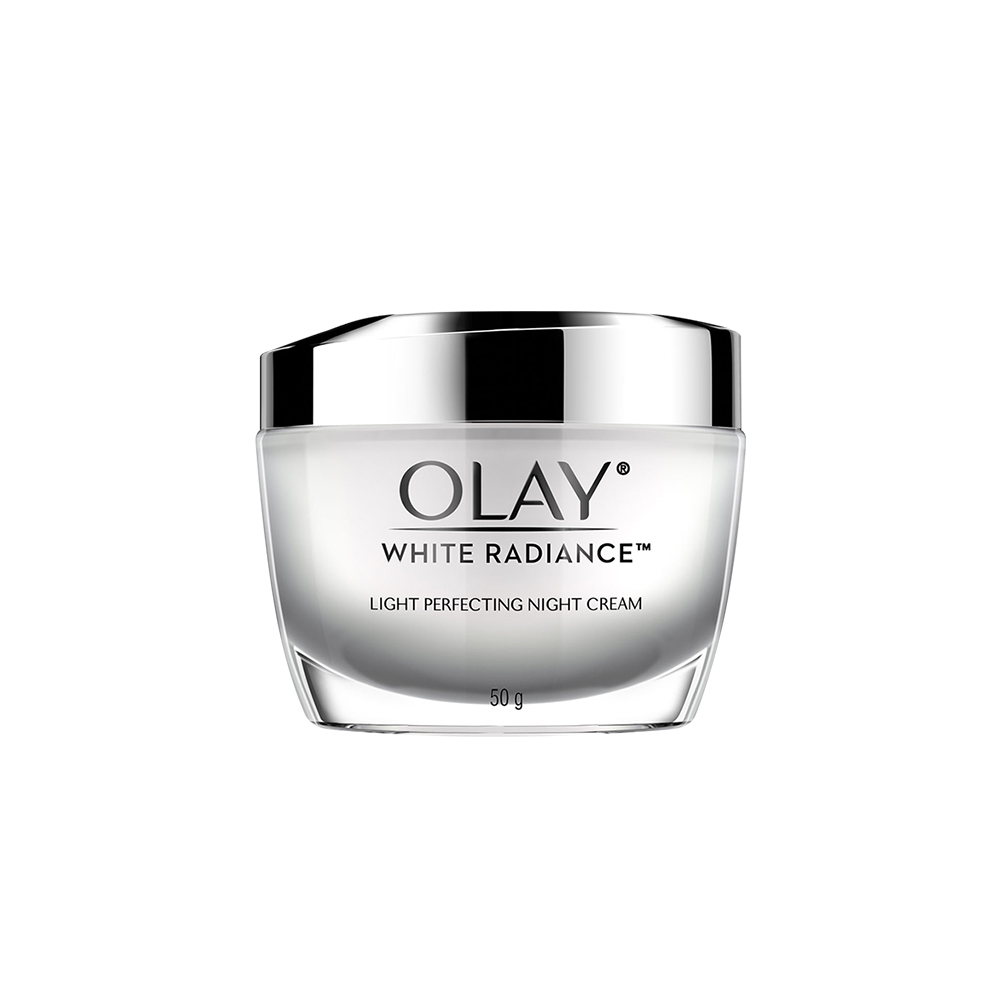 Bộ Sản Phẩm Olay White Radiance Dưỡng Trắng và Cấp Ẩm (Kem dưỡng trắng da ban ngày, Kem dưỡng trắng da ban đêm, Tinh chất dưỡng trắng da, Sữa rửa mặt)