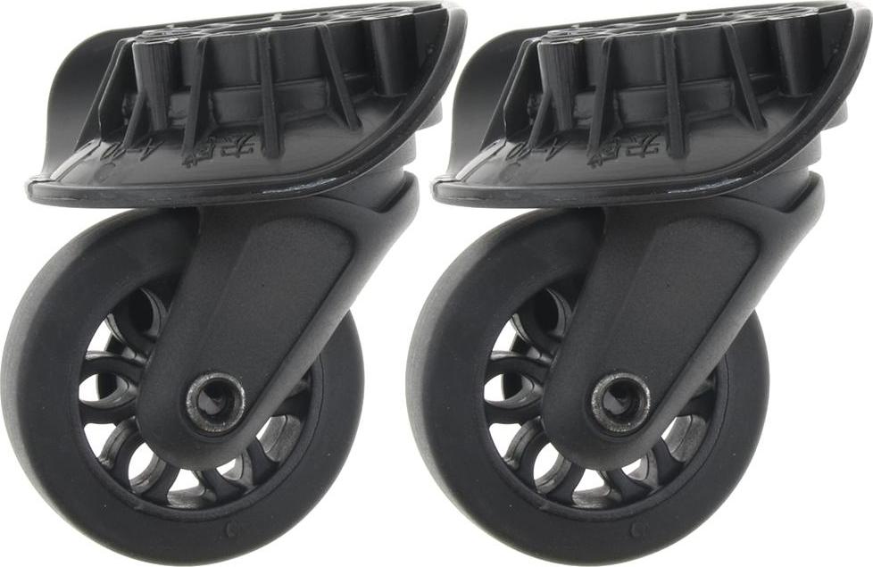 2 Xdiy Nhựa Trái Phải Hành Lý Bánh Xe Xoay Thay Thế Bánh Đúc A90