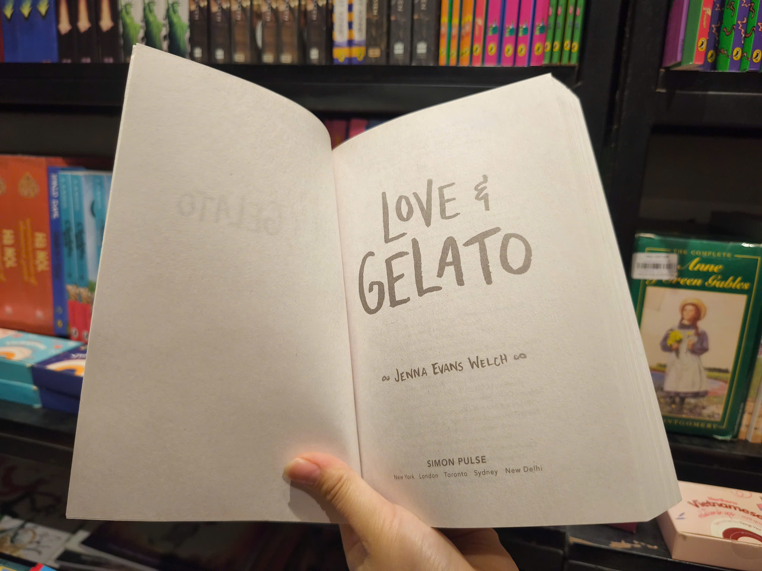 Sách - Love &amp; Gelato by Jenna Evans Welch , Romance, Young Adults, English Novel
