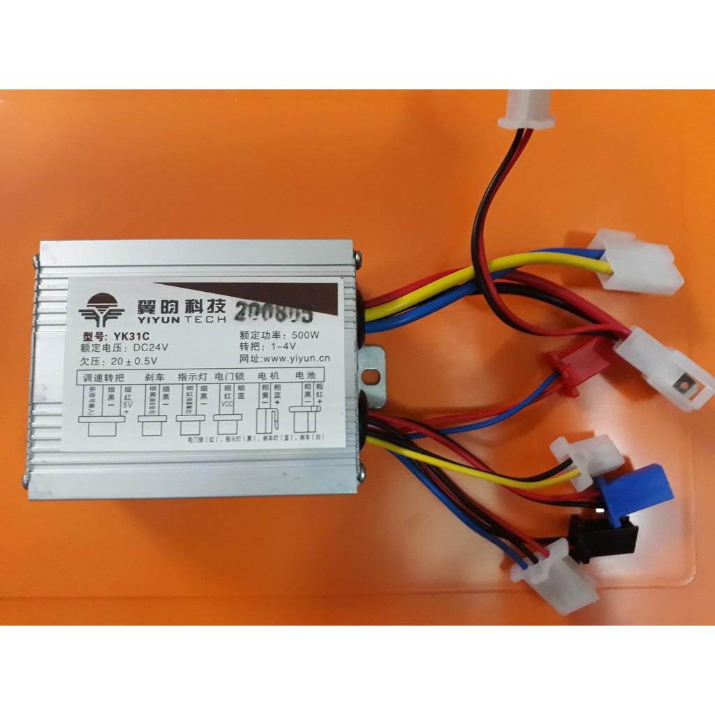 IC ĐIỀU TỐC XE MÁY ĐIỆN 24V 500W