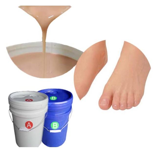 Silicone Bạch Kim Đúc Giả Màu Da Cam 1Kg - Trường Thịnh Sài Gòn