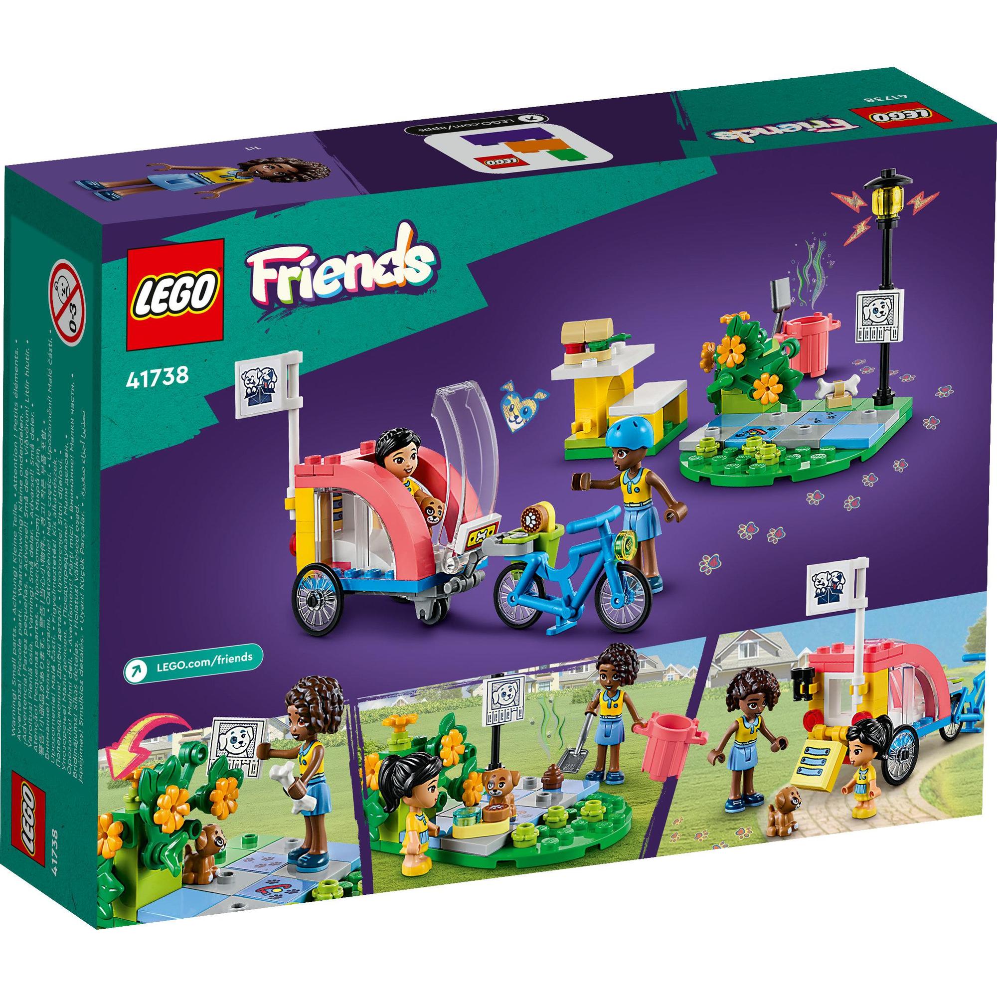 LEGO Friends 41738 Xe Cứu Hộ Cún Cưng (125 Chi Tiết)