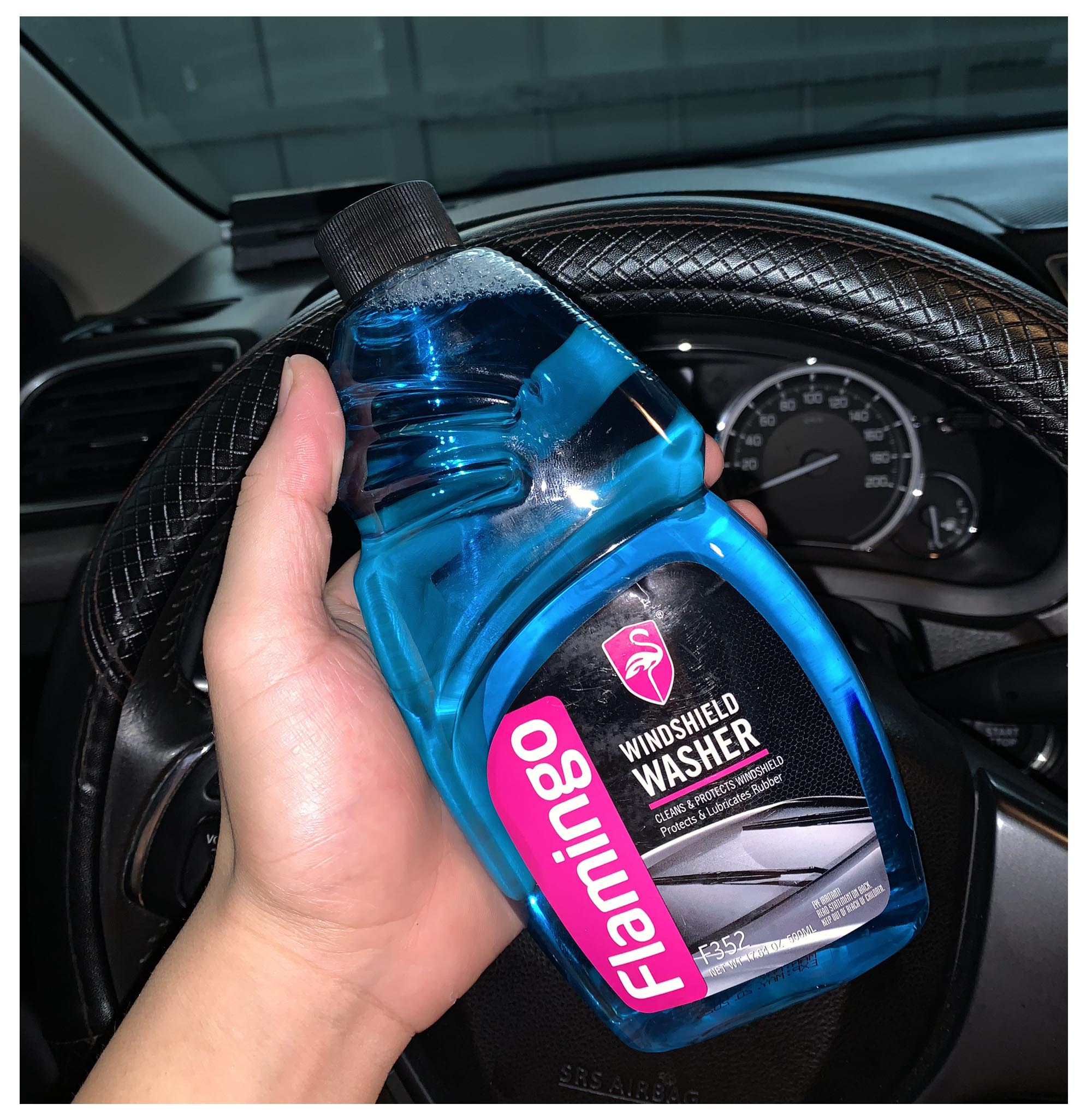 Chính Hãng -  Nước Đổ Kính - Chống Đông Kính Ô Tô Flamingo F032 500ml