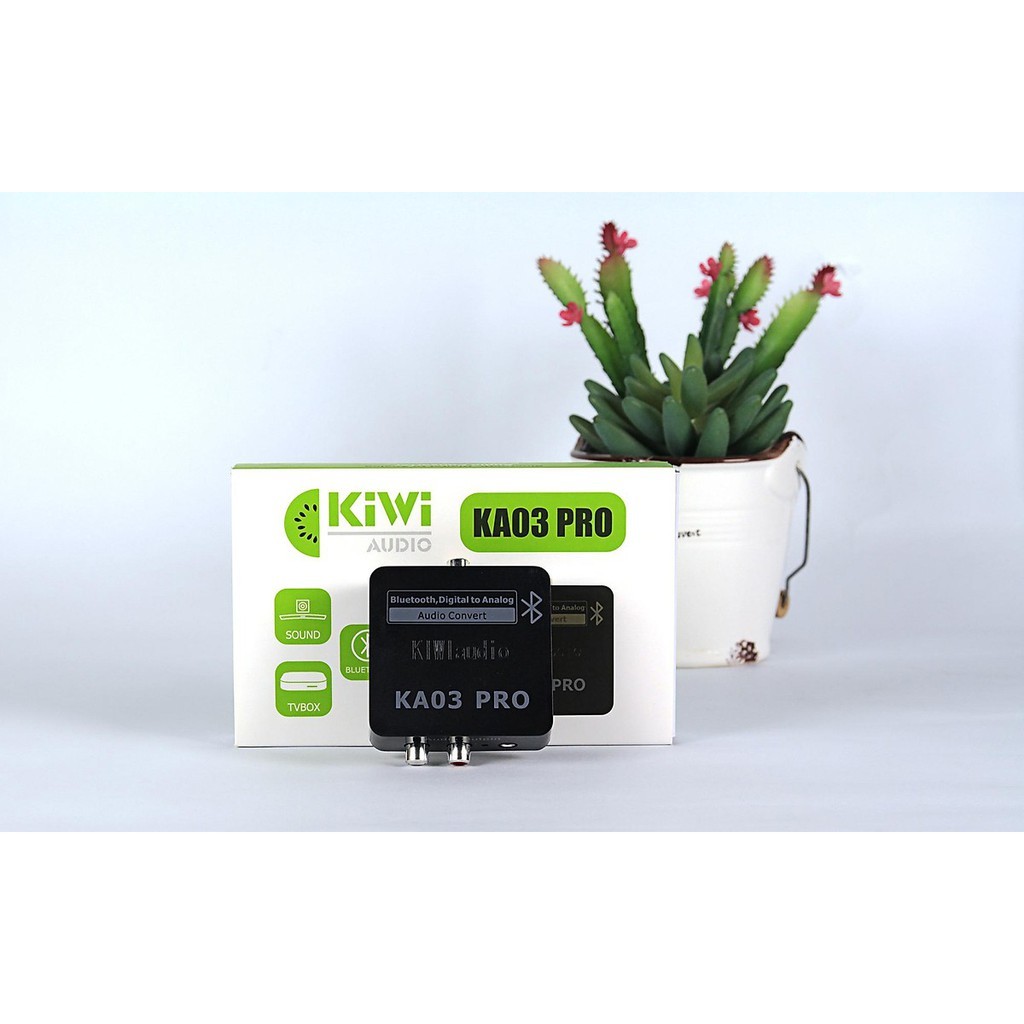 Bộ chuyển âm thanh TV 4K quang optical sang audio AV ra amply + Cáp optical KA03 Bộ Chuyển Quang Âm Thanh Từ Digital Sang Analog Âm Thanh Lớn Tặng Kèm Dây AV  - Hàng chính hãng
