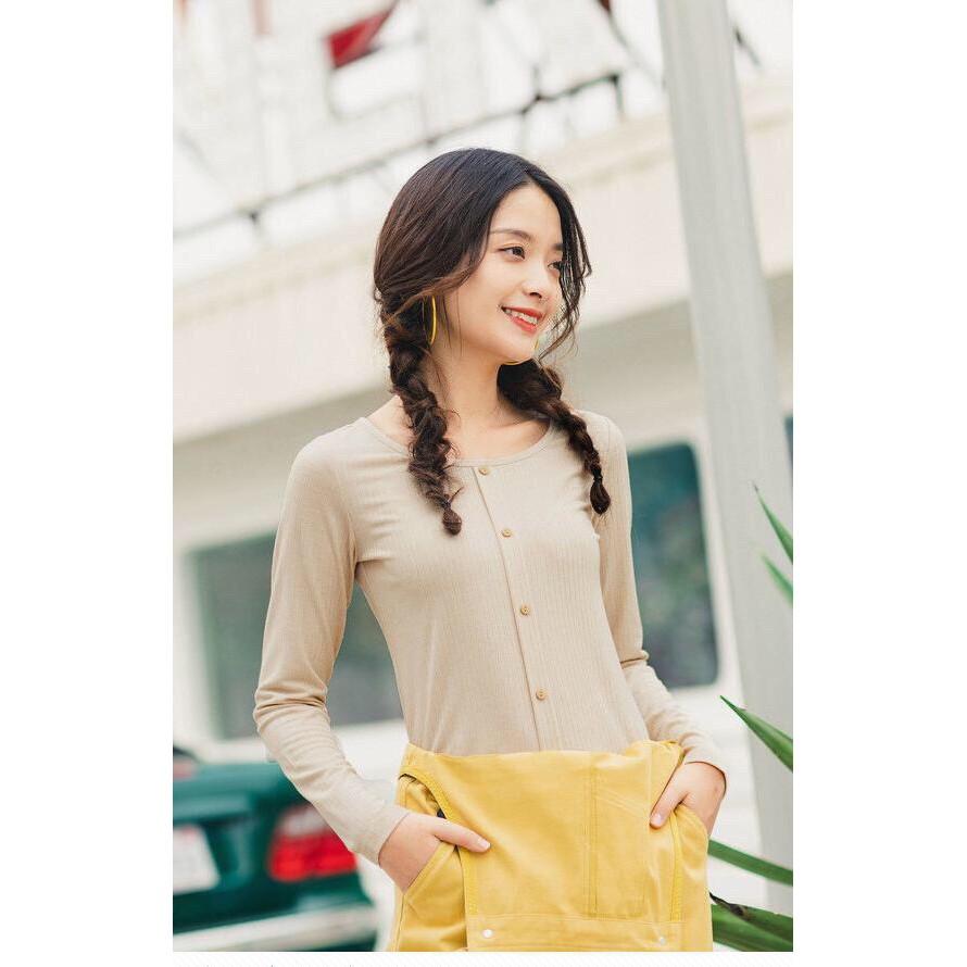 Áo thun body nữ tay dài phong cách 141