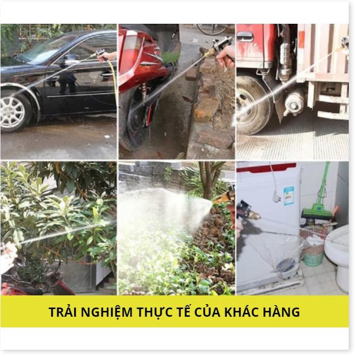 Bộ vòi xịt tăng áp lực nước dây dài 15 mét - Gia Dụng SG
