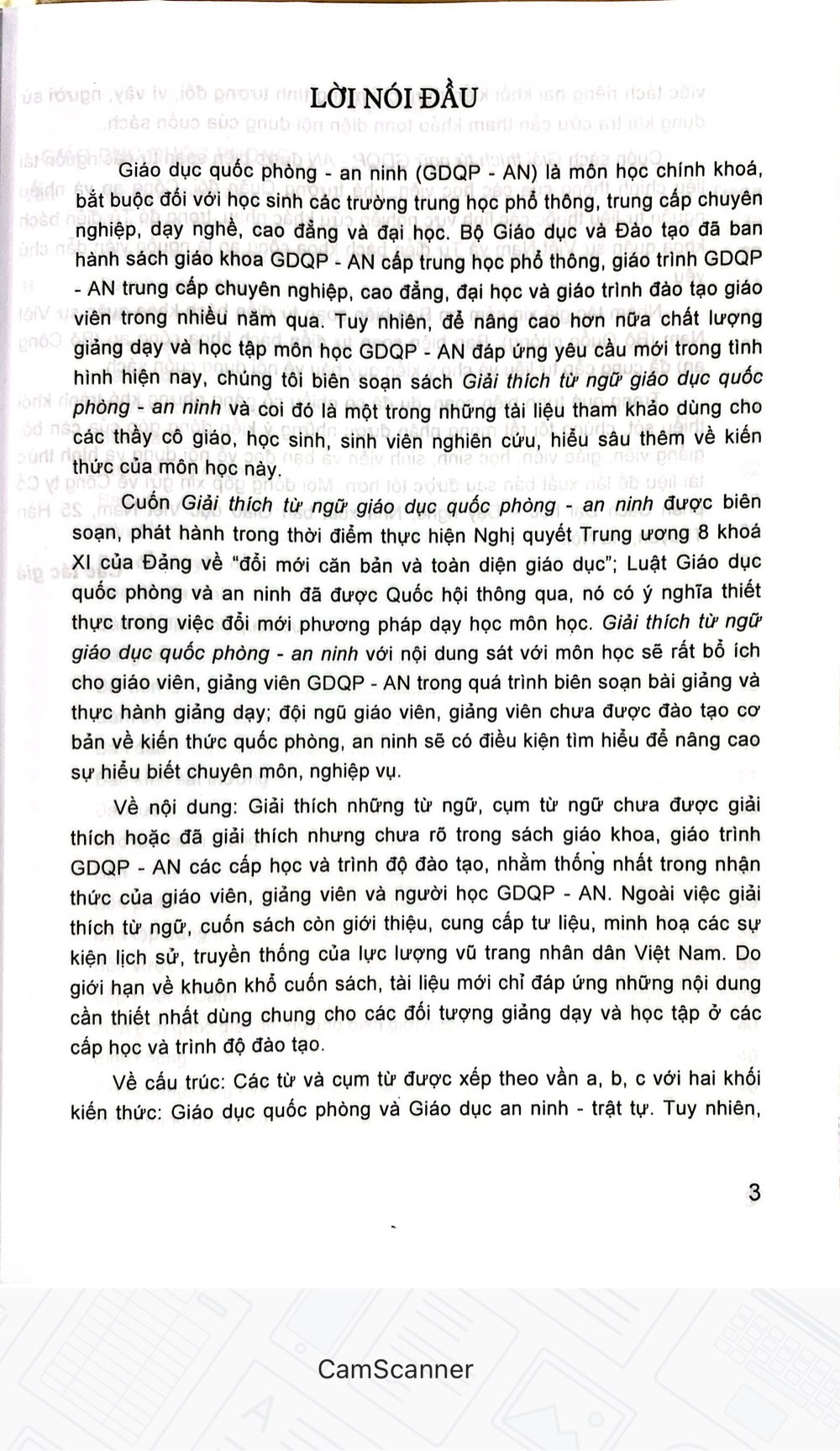 Giải Thích Từ Ngữ Giáo Dục Quốc Phòng - An Ninh ( Tài liệu tham khảo môn Giáo Dục Quốc Phòng- An Ninh dùng cho các trường THPT, TCCN, Cao Đẳng và Đại Học)