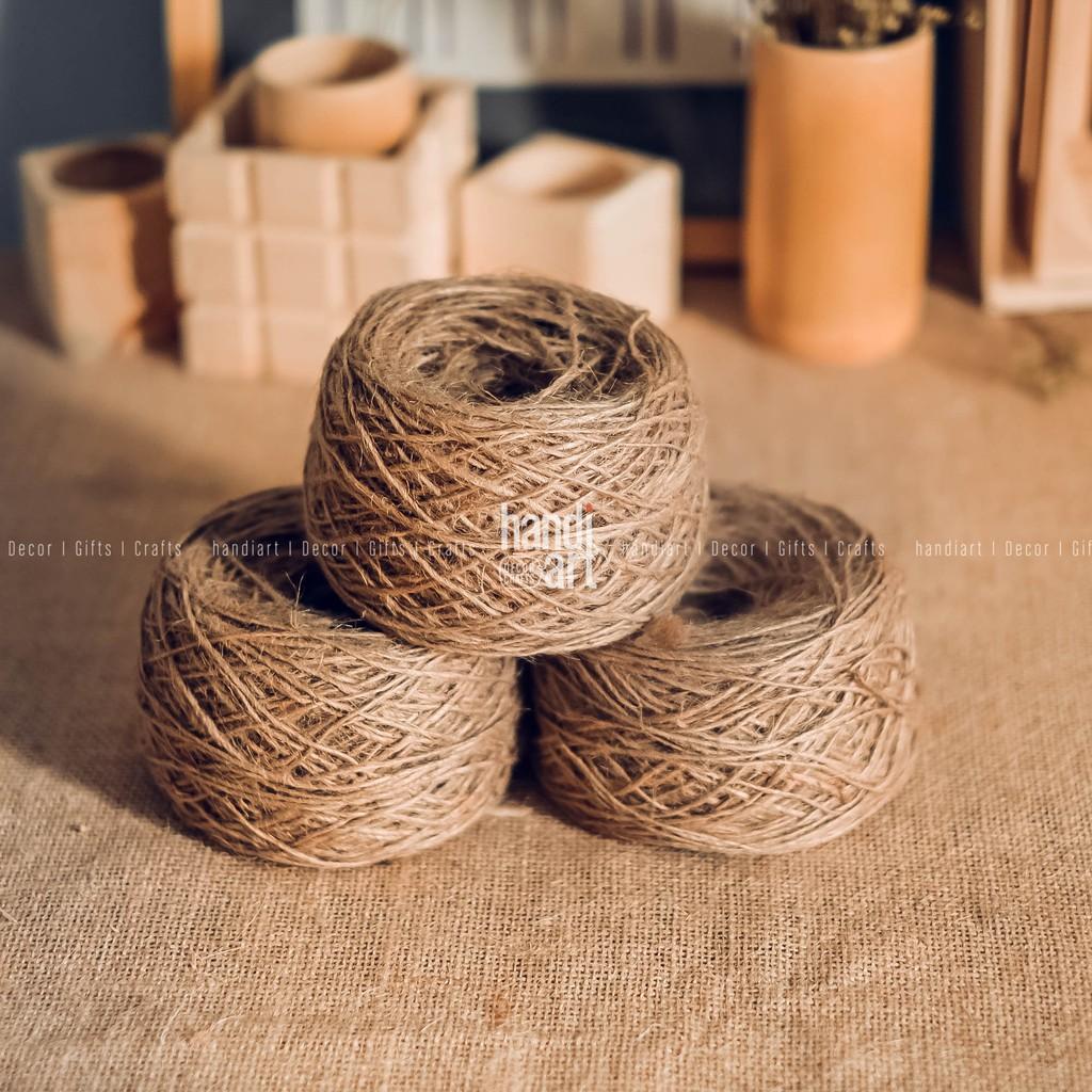 Cuộn 250m dây thừng 1mm handmade/ Cuộn dây gai