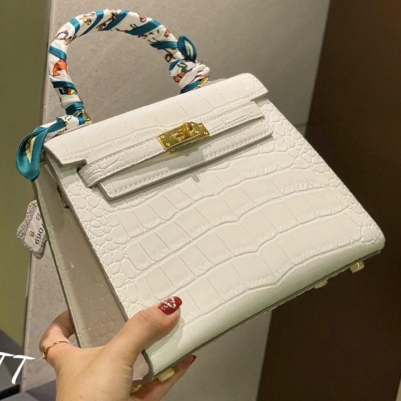 Túi kelly zize 25cm Vân rắn loại VIP phom chuẩn đẹp