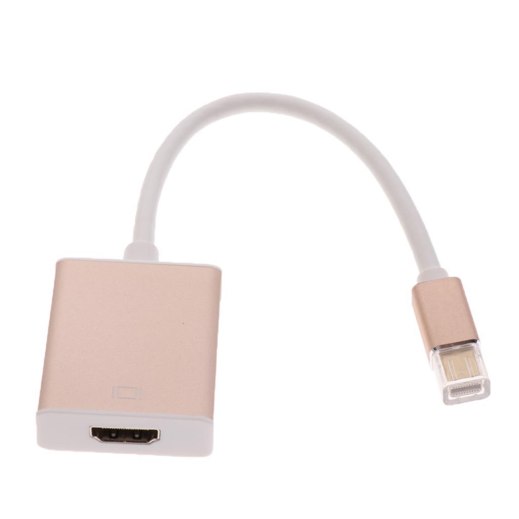 Mini Display Port DP Male To Female HDMI HD Adapter Converter Cable 4Kx2K