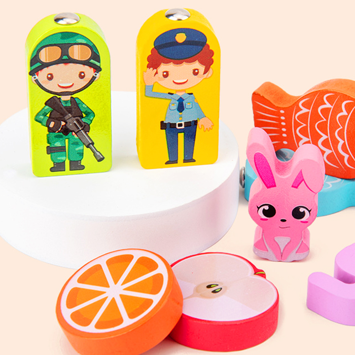 Bộ đồ chơi câu cá gỗ trí tuệ 63 chi tiết phối hợp nhiều chủ đề với hình ảnh sinh động màu sắc bắt mắt cho bé vừa chơi vừa rèn luyện trí tuệ – SDC027