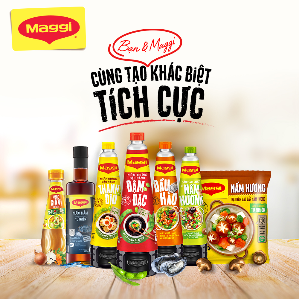 Nước tương MAGGI đậu nành đậm đặc 700ml