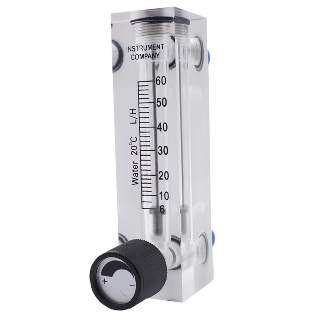 Máy đo Lưu Lượng Cánh Quạt Thủy Tinh 1 Cái Máy đo Lưu Lượng Nitơ 102mm Cho Oxy Trong Nước