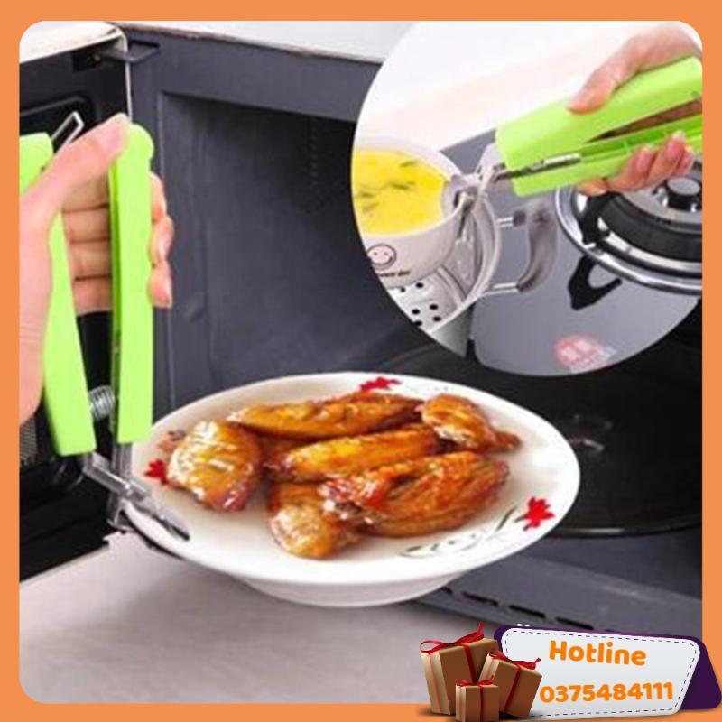 Dụng Cụ Kẹp Gắp Bát, Đĩa, Đồ Nóng - Hàng Loại 1