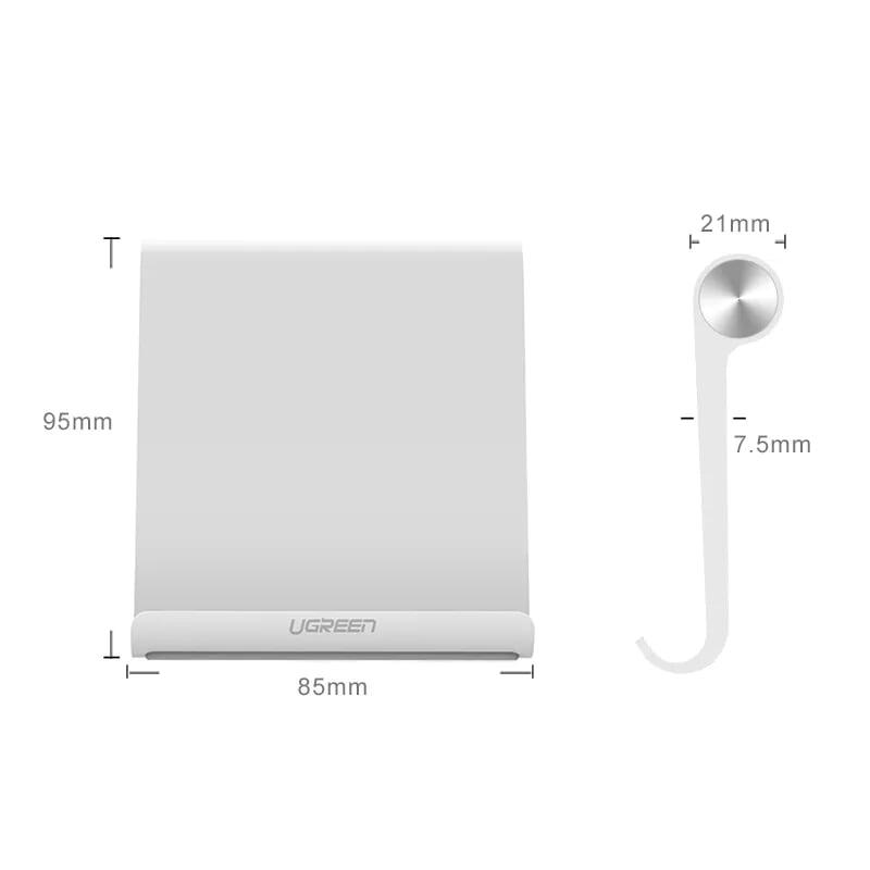 Ugreen UG30485LP115TK Màu Trắng Giá đỡ máy tính bảng để bàn - HÀNG CHÍNH HÃNG