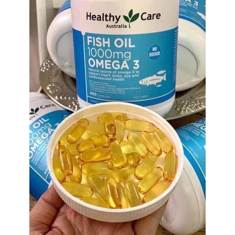 Omega 3-6-9 Úc Healthy Care Ultimate 1000mg Tạo sức khỏe cho tim, não, khớp, mắt và cải thiện da khô - OZ Slim Store