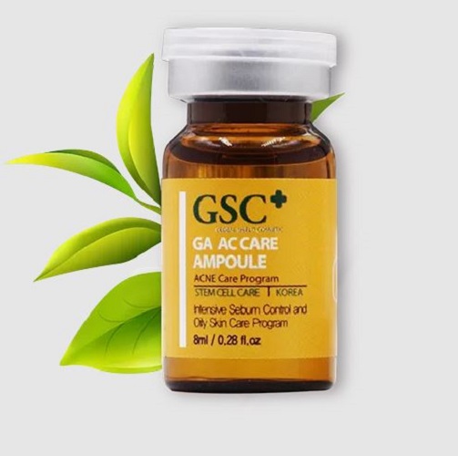 Tế bào gốc trị mụn GSC GA AC Care Ampoule - Hiệu quả đặc biệt cho da bị mụn, giúp da sạch mụn, láng mịn