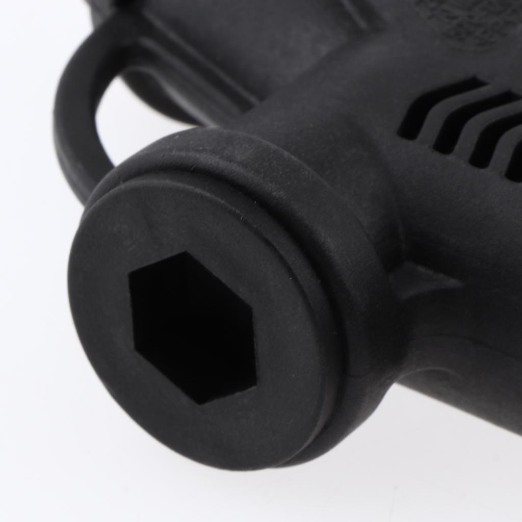 Pressure Washer Gun Acce Kit Washer Wand Attachment Connect w/8x12mm Tube
