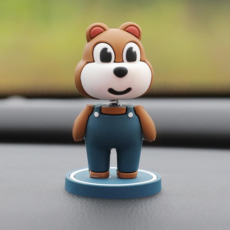 Mô Hình Búp Bê Lắc Đầu Kiểu Hoạt Hình Đáng Yêu Trang Trí Nội Thất Xe Hơi