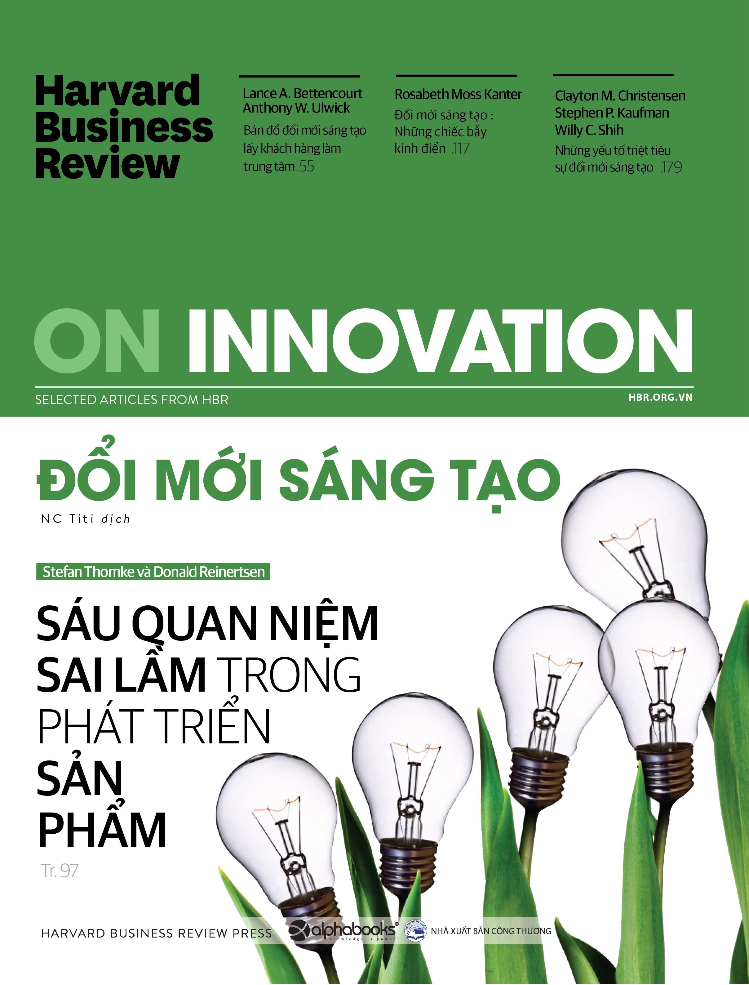 Sách Harvard Business Review - On Innovation - Đổi Mới Sáng Tạo