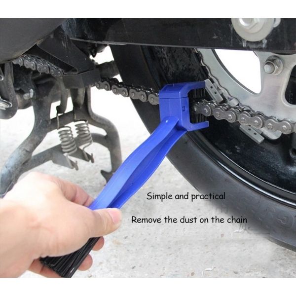 Bàn Chải Vệ Sinh Sên / Xích Xe Đạp & Xe Máy 2 Đầu