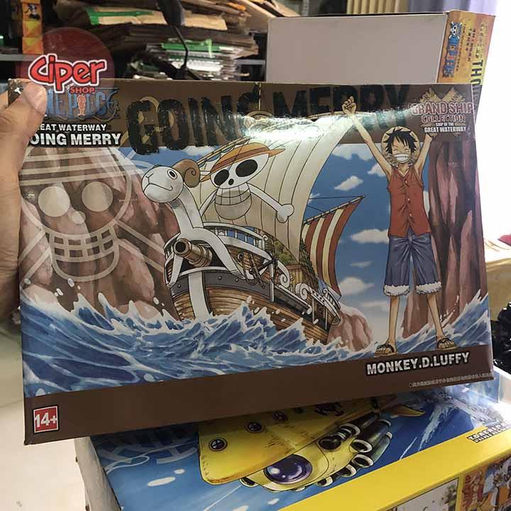 Loại 16cm - Mô hình thuyền tàu Going Merry One Piece Luffy - Figure One Piece