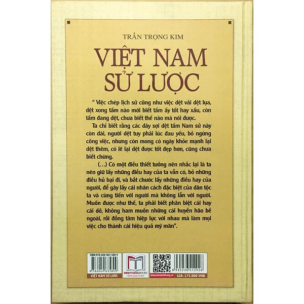 Việt Nam Sử Lược (Bìa Cứng)