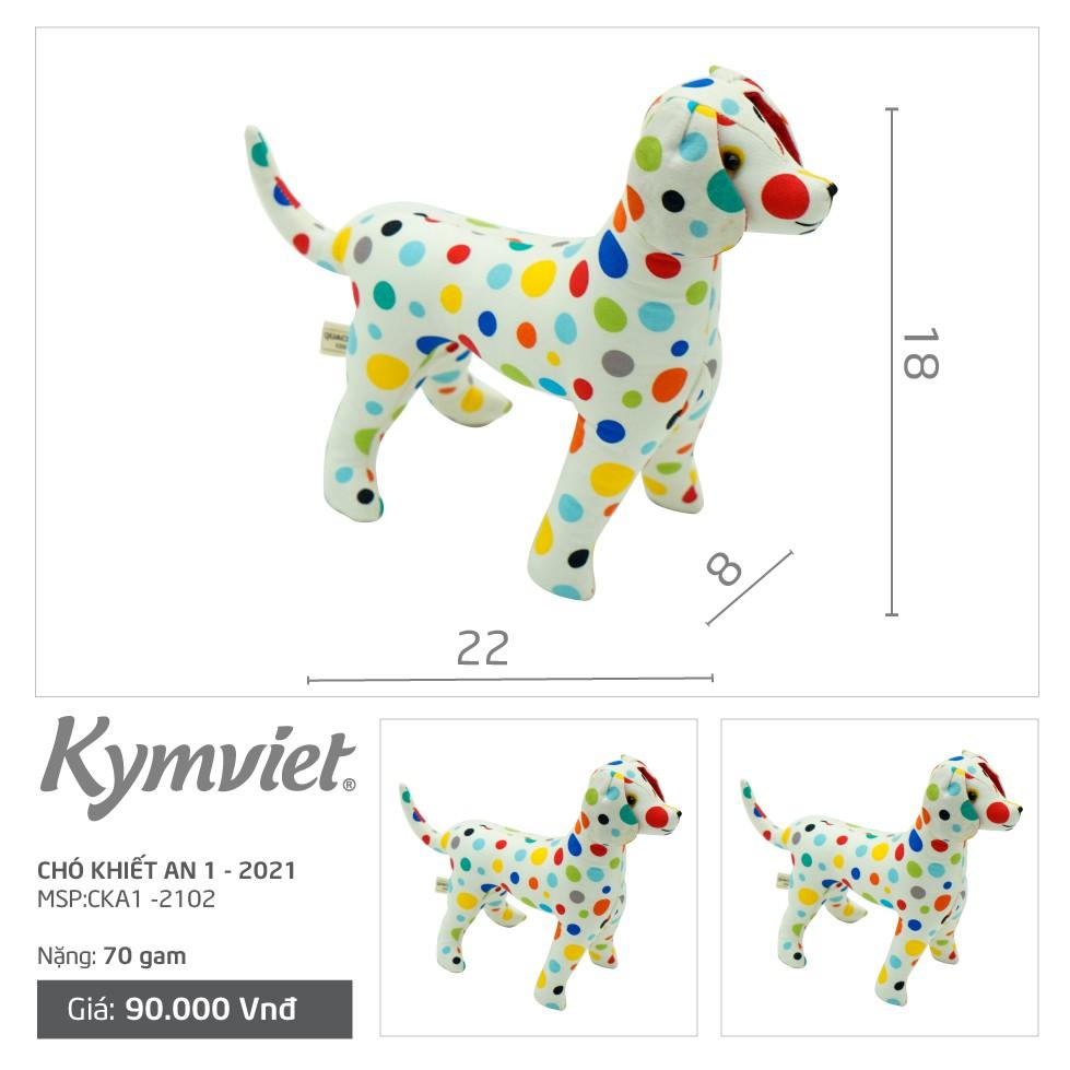 Đồ Chơi Nhồi Bông Hình Chó Khiết An Kymviet 100% Handmade Cotton