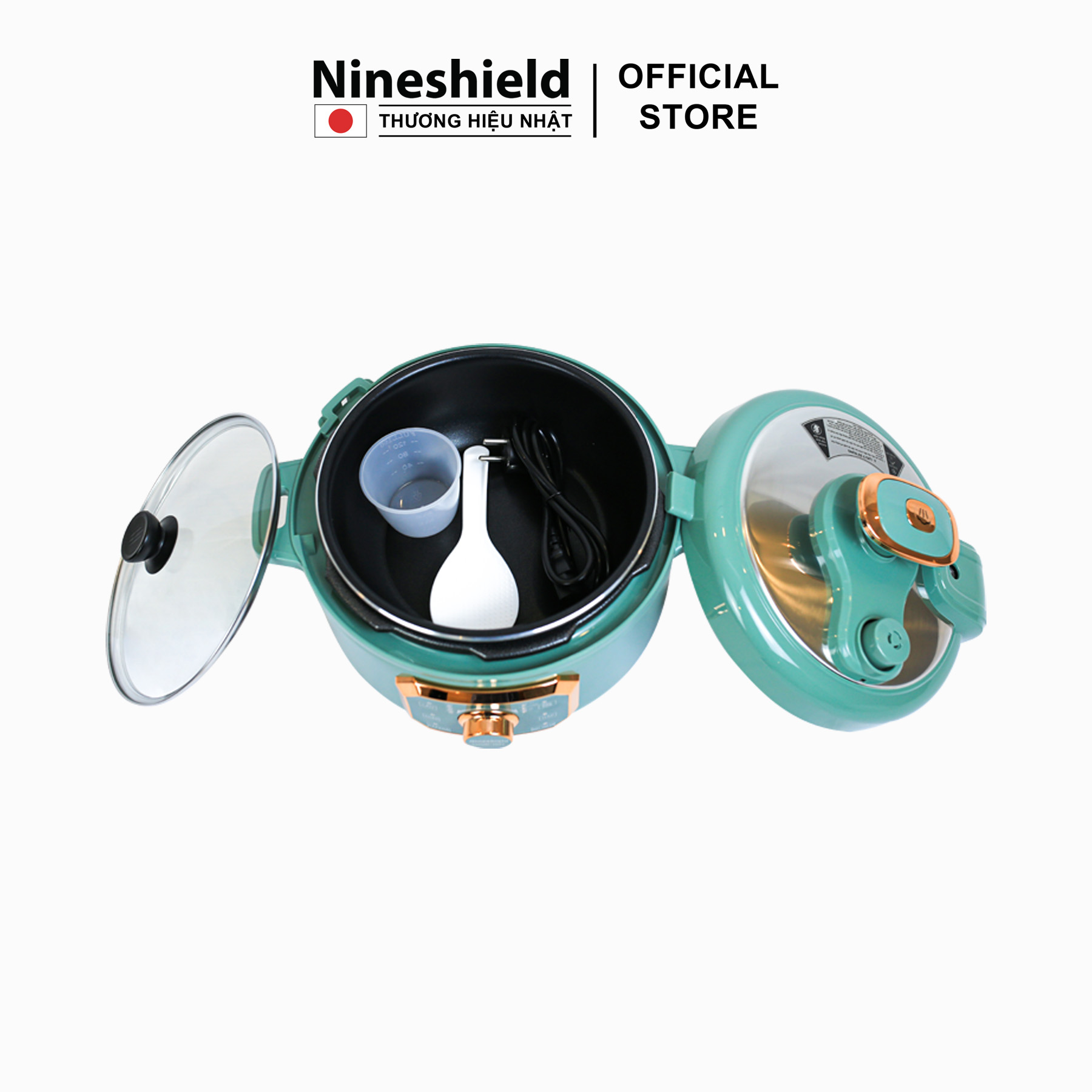 Nồi Áp Suất Điện Đa Năng Nineshield KB618-KB818 - Hàng chính hãng