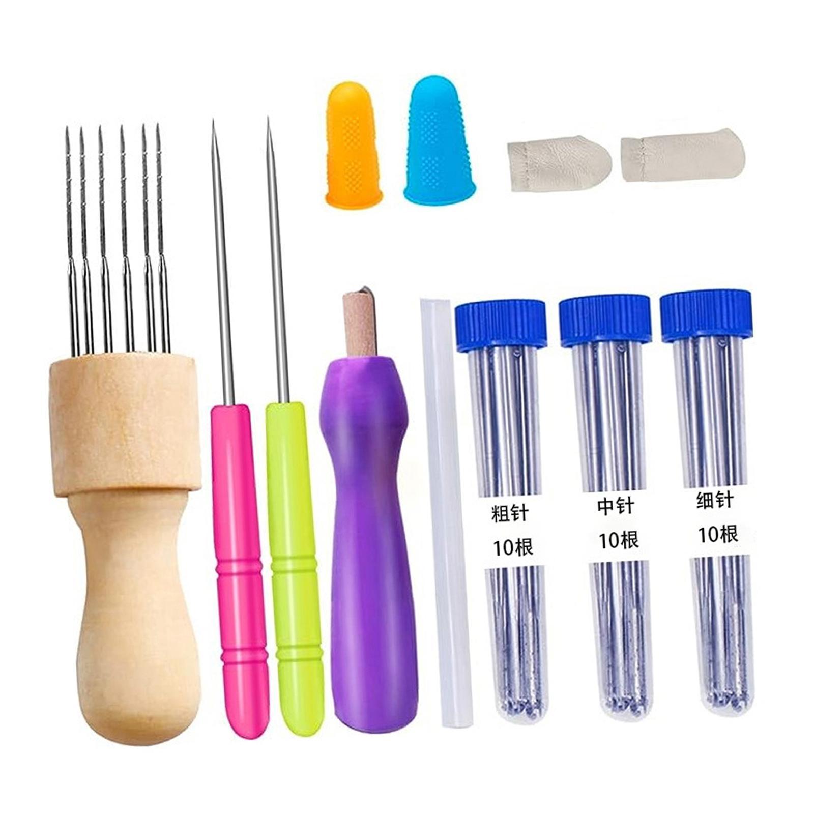 Felting Kits Embroidery Pen Punch Kits for Beginner Cross Stitch