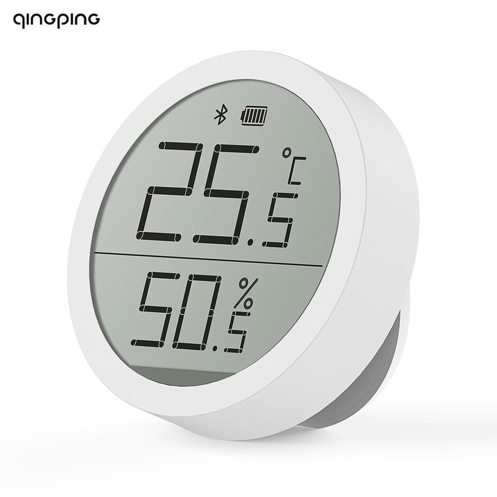 Nhiệt kế và độ ẩm kế điện tử Xiaomi Qingping BLE 5.0 hỗ trợ đo tự động tương thích với ứng dụng Mi Home