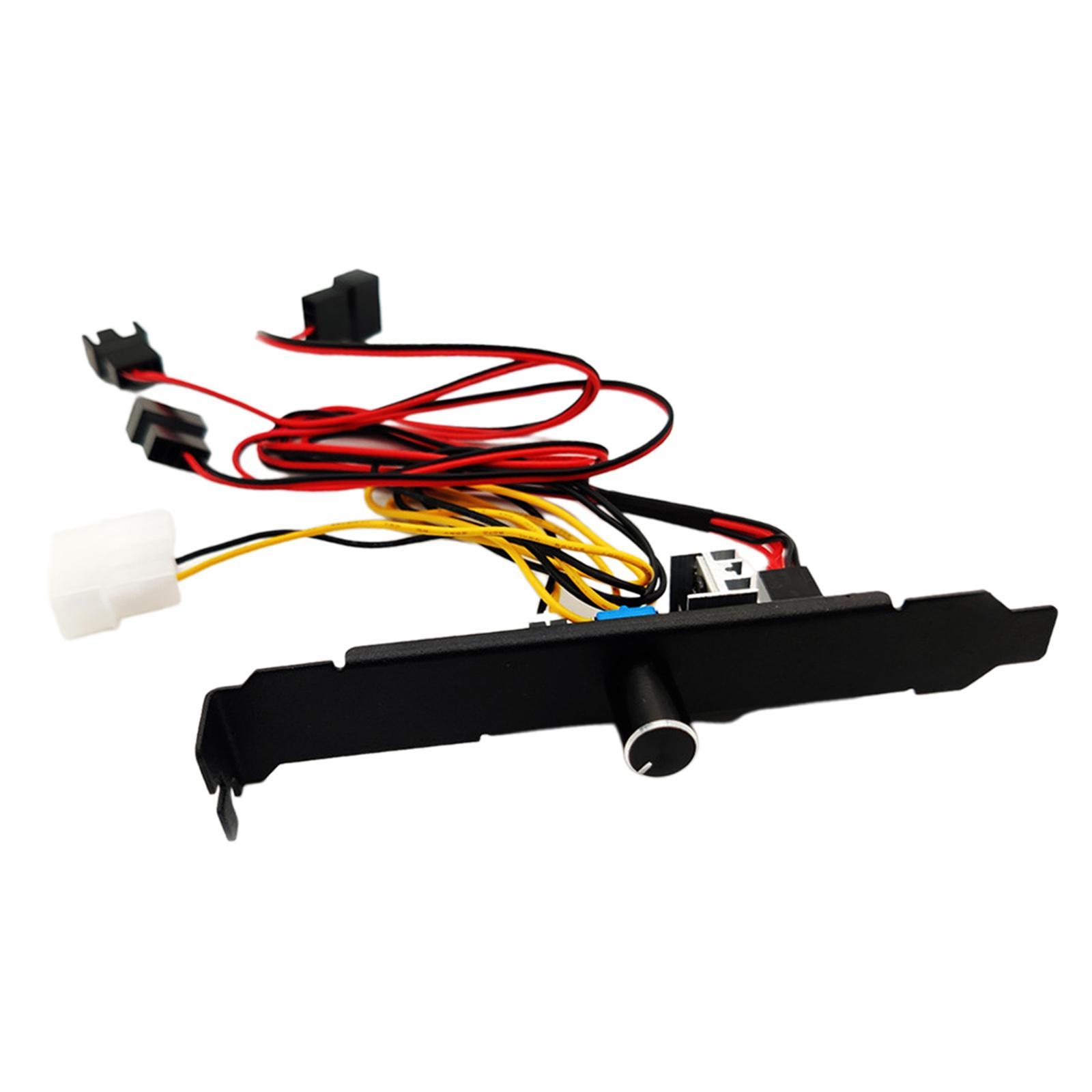 12V Computer   Regulator 3 8 Way 4Pin 3Pin Speed Controller