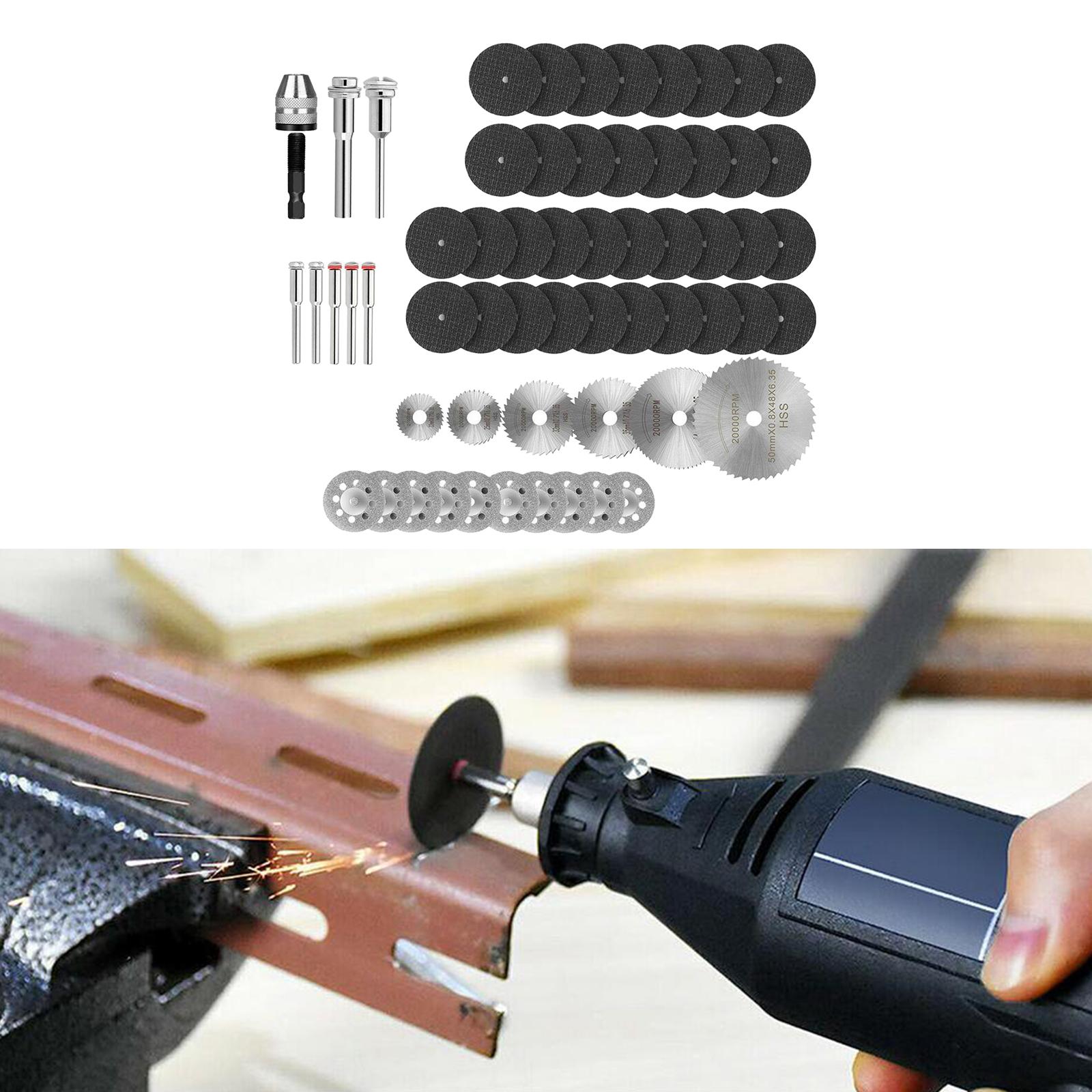 Diamond Cutting Wheel And HSS Saw Blade Cutting Stones Glass Woodworking