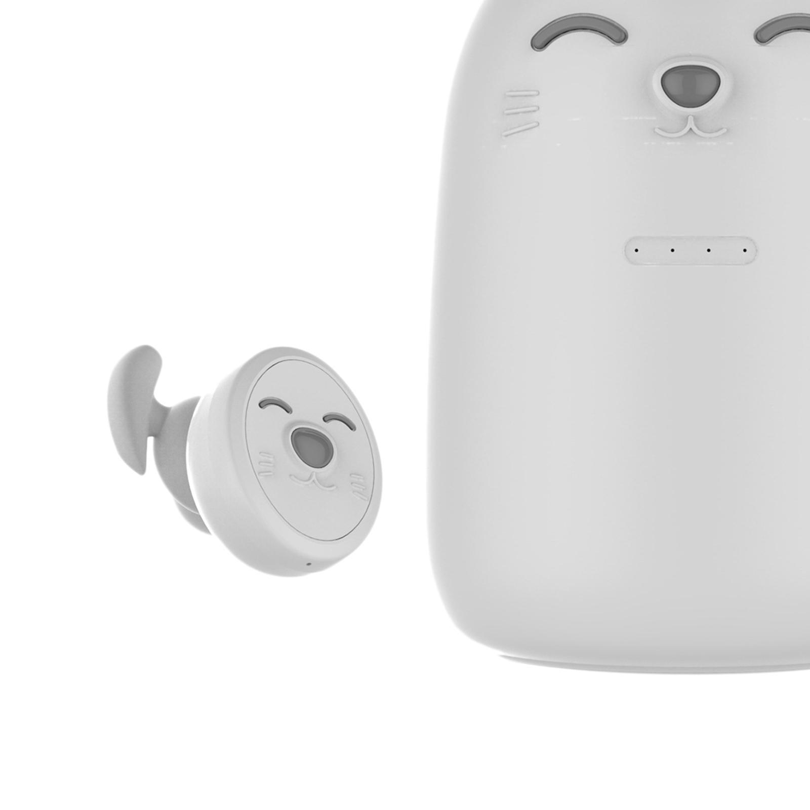 Wireless Earbuds Earphones Touch Function Headphones Stereo Sweatproof Pink