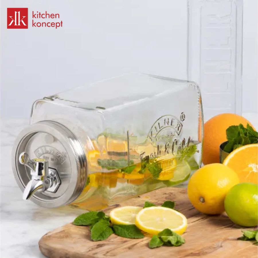 Kilner - Bình nước thủy tinh Fridge - 3L