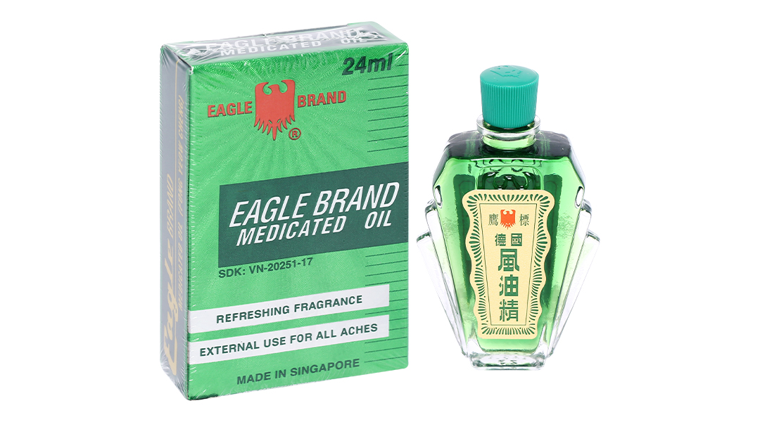 Dầu Con Ó Eagle Brand Medicated Oil 24ml
