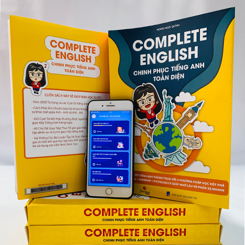 Sách - Complete English - Chinh phục tiếng Anh giao tiếp toàn diện + Tặng kèm App học thông minh trọn đời