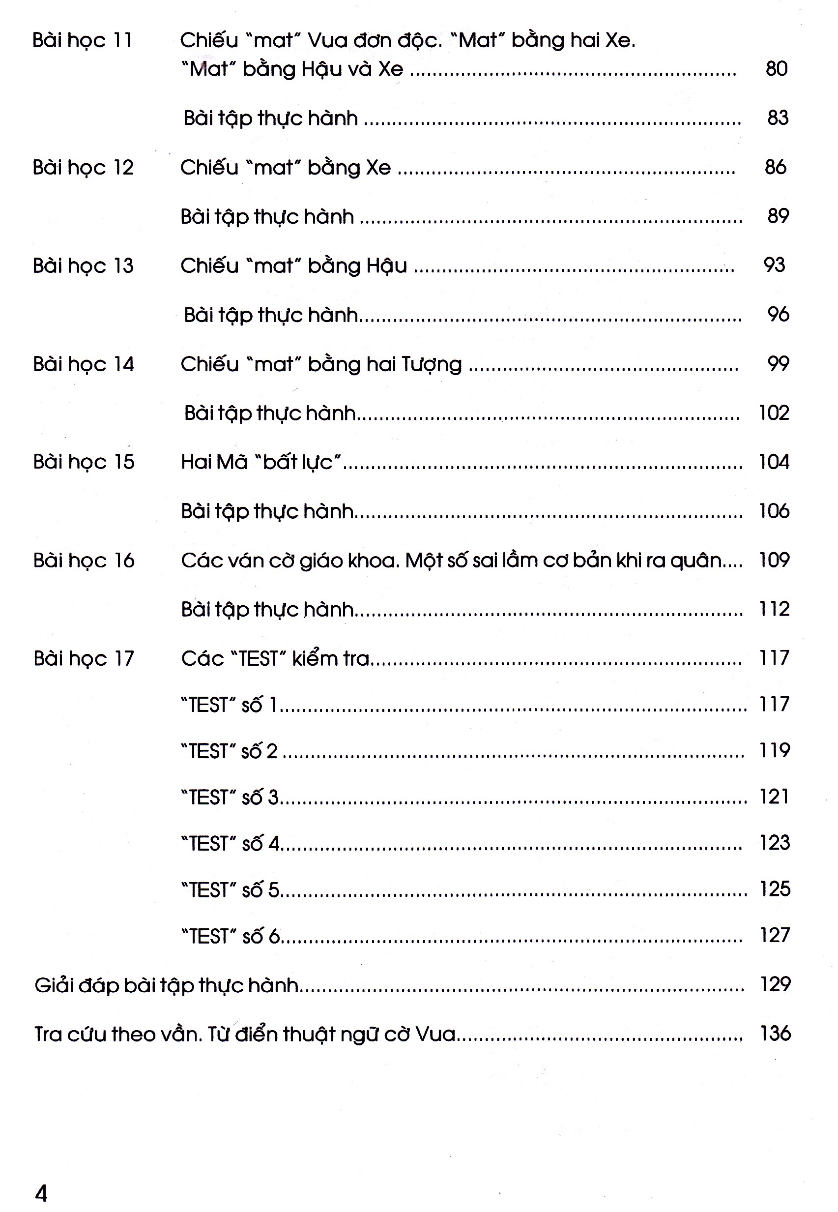 Cờ vua - Những bài học đầu tiên (Tập 1) - Tái Bản 2020