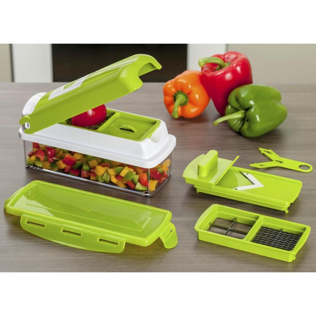 Bộ cắt gọt rau củ quả 10 món Nicer Dicer Plus(2019)