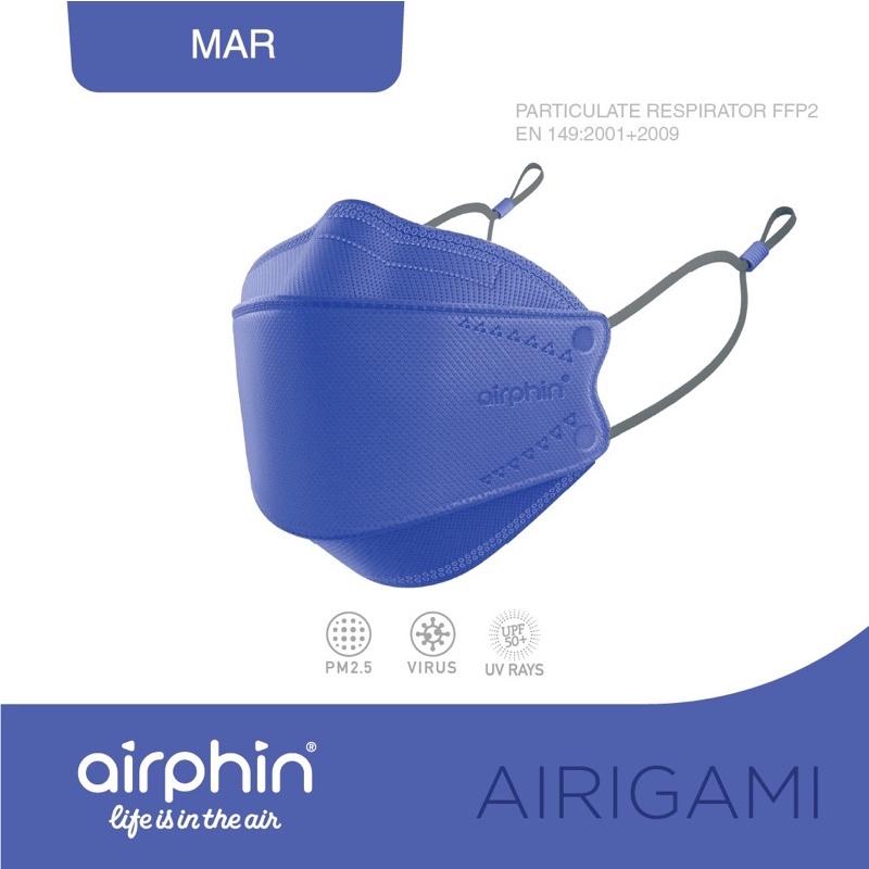 Khẩu trang Airphin FFP2 AIRIGAMI - 4 màu