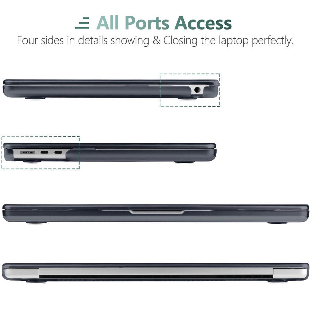 Ốp bảo vệ BATIANDA thích hợp cho 2022 Macbook Pro Air M2 M1 A2681 A2338 A2337 Pro 14 16" M1 Max Pro 2021 Air11 13 A1466